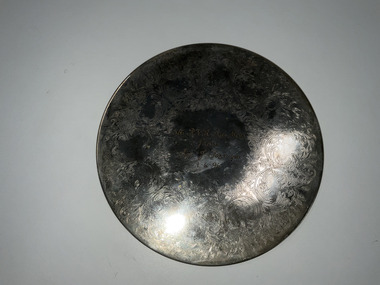 Domestic object - Silver place mat Sgt J Faxxuigia 1.6.96