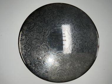 Domestic object - Silver Place mat - WO2 Dowling