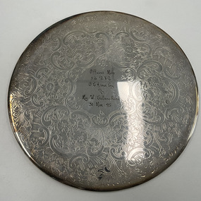Domestic object - Silver plate