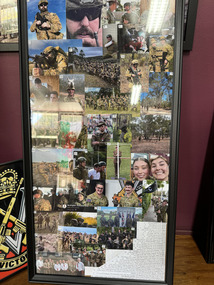 Photograph - Combination of photographs of members of C Coy of 5/6 RVR
