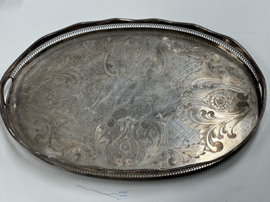 Functional object - Platter 5th Battalion Royal Victoria Regiment, 1970