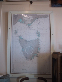 Chart, nautical, "Cape Otway to Gabo Island including Tasmania", April 1071