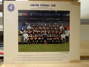 Colour photograph, Bert Deacon Squad 1990, 1990