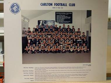 Colour photograph, Under 19 Team 1987, 1987
