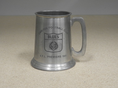 Pewter Mug, Carlton Fottball Club 1981, 191