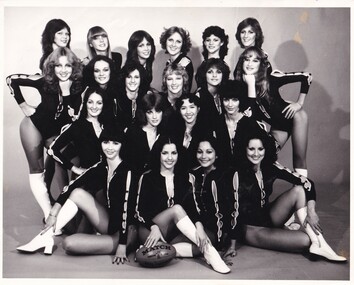 Black & White Photo, The Blue Birds, C1980s