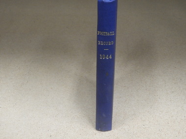 Hardcover Book, Football Record 1944, 1944
