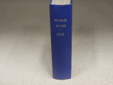 Hardcover Book, Football Record 1946, 1946