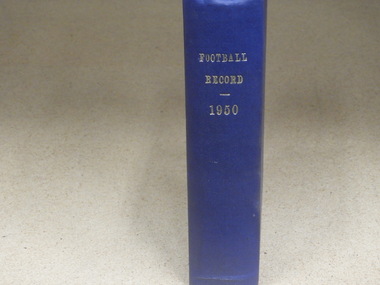 Hardcover Book, Football Record 1950, 1950