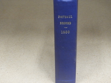 Hardcover Book, Football Record 1950, 1950