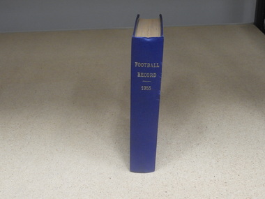 Hardcover Book, Football Record 1955, 1955