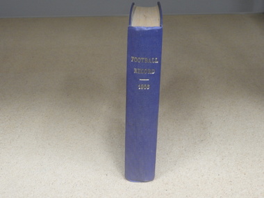 Hardcover Book, Football Record 1956, 1956