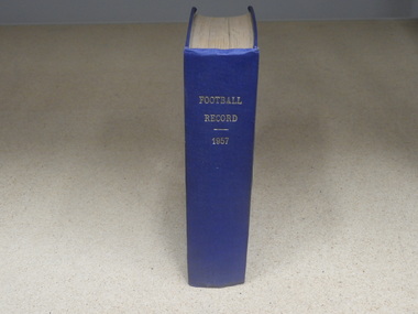 Hardcover Book, Football Record 1957, 1957