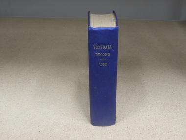 Hardcover Book, Football Record 1958, 1958