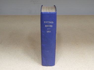 Hardcover Book, Football Record 1959, 1959
