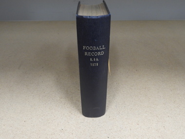 Hardcover Book, Football Record H. & A. 1979, 1979