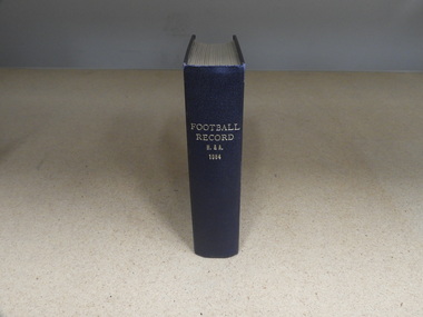 Hardcover Book, Football Record H. & A. 1984, 1984