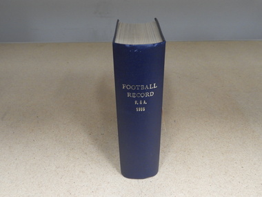 Hardcover Book, Football Record H. & A. 1985, 1985