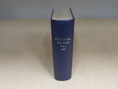 Hardcover Book, Football Record H. & A. 1985, 1985