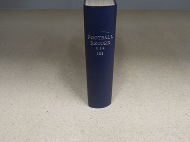 Hardcover Book, Football Record H. & A. 1988, 1988