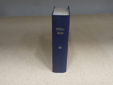 Hardcover Book, Football Record 1991, 1991