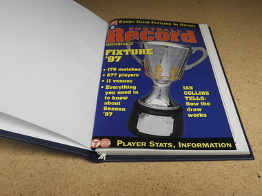 Hardcover Book, Football Record 1997, 1997