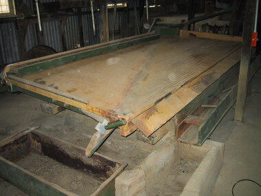 Concentrating table