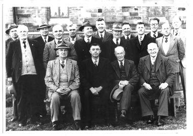 Photograph of Shire of Bet Bet Council, 1952, Shire of Bet Bet Council, 1952