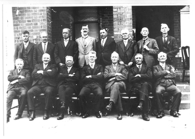 Photograph of Shire of Bet Bet Council, 1935, Shire of Bet Bet Council, 1935