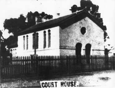 Photograph of Courthouse Tarnagulla, Courthouse, Tarnagulla, circa 1920 (original image)