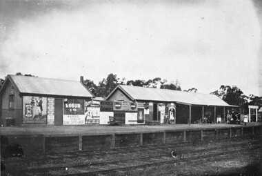 Photograph of Tarnagulla Railway Station, Tarnagulla Railway Station, circa 1916