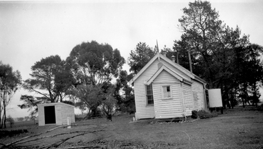Photograph: Wooden building in Tarnagulla district, Wooden building in Tarnagulla district, unknown