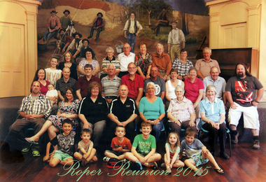 Photograph: Roper Reunion 2015 in Tarnagulla Hall, Roper Reunion 2015 in Tarnagulla Hall, 2015