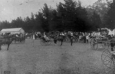 Photograph: Hospital Sunday at Newbridge, Hospital Sunday at Newbridge, 9th November 1913