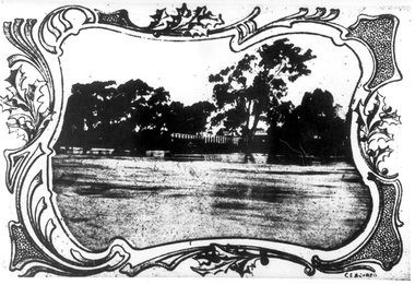 Photographs: Loddon River, Newbridge after flood, Loddon River, Newbridge after flood, 1909 (original image)