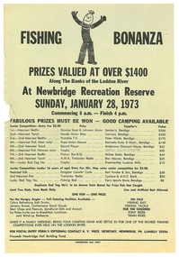 Poster: Fishing Bonanza, Newbridge, Fishing Bonanza, 1973
