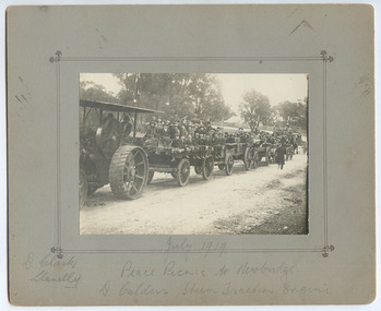Photograph: Children Going To Peace Picnic, July 1919