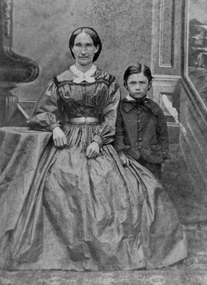 Photograph: Elizabeth Pierce and Son, circa 1864