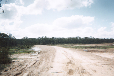 Photograph: Dam at Reef Mining, Tarnagulla, September 17, 1996