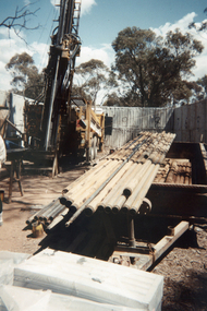 Photograph: Drilling Rig In Operation, Poverty Reef, 23rd October, 1994