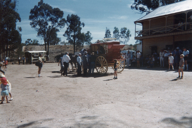Photograph: Opening of restored pavillion at Tarnagulla Recreation Reserve, 1st December, 1990