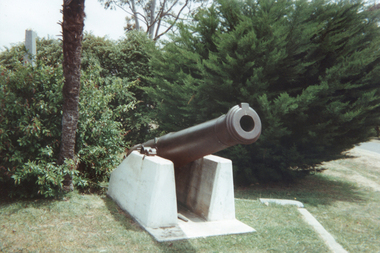 Photograph: Cannon, Tarnagulla, early 1990s