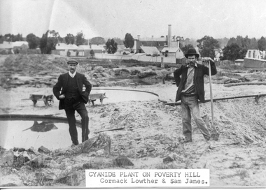 Photograph, Cyanide Plant on Poverty Hill, 1902