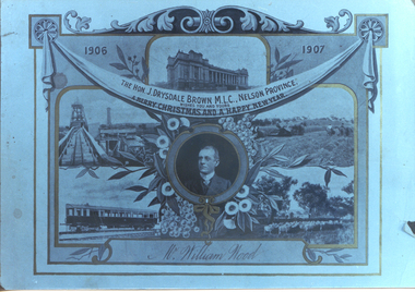Photograph, Drysdale Christmas Card, 1907