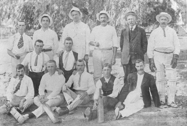 Photograph, Tarnagulla Cricket Team, 1913