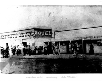 Photograph, New Chum Hotel, Llanelly, circa 1870s-1880s