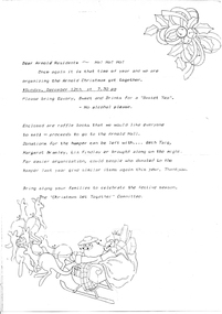 Notice: Arnold Christmas Get-Together 1993, 1993