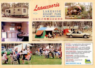 Brochure: Laanecoorie Lakeside Resort Park, 1990s