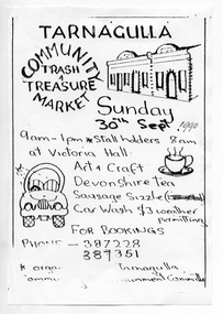 Notice: Tarnagulla Community Trash & Treasure Market, 1990