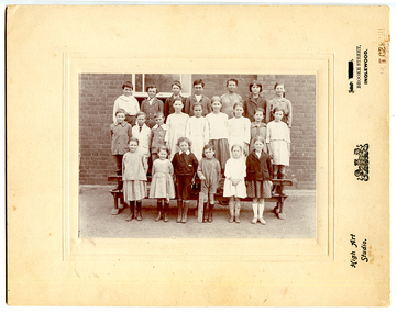 Photograph: Children at Llanelly School